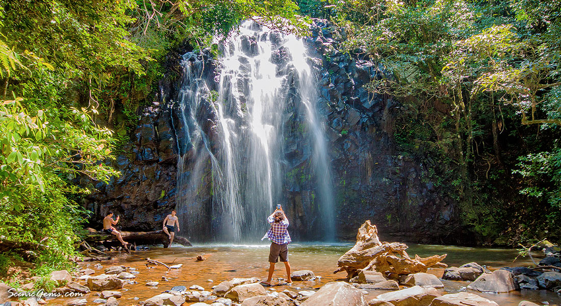 Ellinjaa Falls, Atherton Tablelands, Queensland, Australia