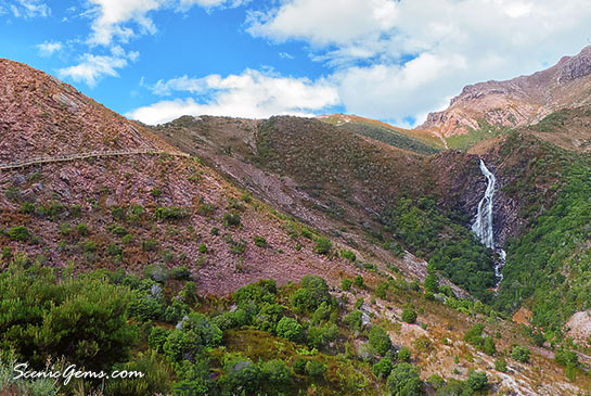 Horsetail Falls, Queenstown, Tasmania, Australia
