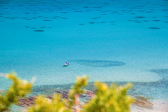 Amazing azure waters of Sellicks Beach, Fleurieu Peninsula, South Australia